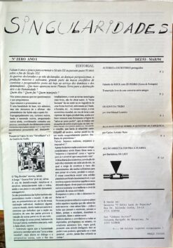 Singularidades, Nº Zero