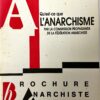 Qu'est-ce que l'anarchisme?