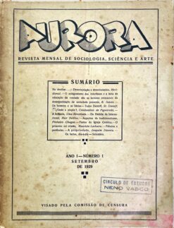 Aurora: Revista mensal de sociologia, sciência e arte, Coleção Completa